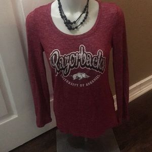 Woman Razorback shirt
